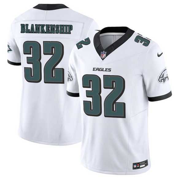 Men & Women & Youth Philadelphia Eagles #32 Reed Blankenship White 2025 F.U.S.E. Vapor Untouchable Limited Stitched Jersey