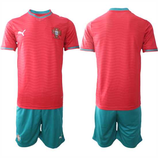 Men%27s Portugal Bland Or Custom National Team FIFA x World Cup 2026 Home Red On Eusebio special edition Jersey