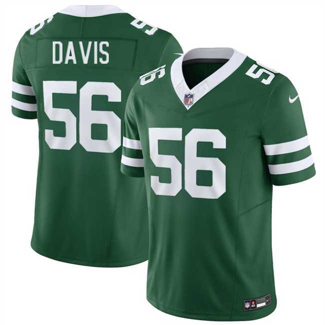 Men%27s New York Jets #56 Demario Davis Green 2026 F.U.S.E. Vapor Untouchable Limited Stitched Jersey Dzhi