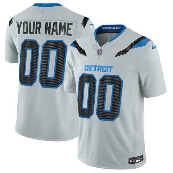 Men%27s Carolina Panthers Active Player Custom Gray 2026 F.U.S.E. Rivalries Vapor Untouchable Limited Football Stitched Jersey