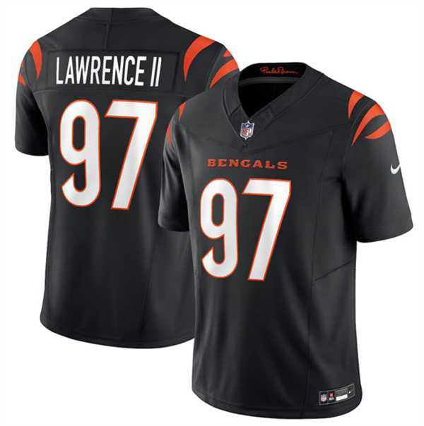 Men%27s Cincinnati Bengals #97 Dexter Lawrence II Black 2026 F.U.S.E. Vapor Untouchable Limited Stitched Jersey Dzhi