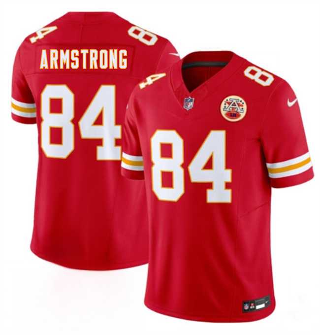 Men%27s Kansas City Chiefs #84 Andrew Armstrong Red 2026 F.U.S.E. Vapor Untouchable Limited Stitched Football Jersey Dzhi