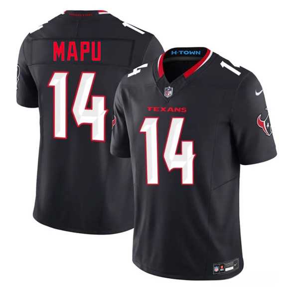 Men%27s Houston Texans #14 Marte Mapu Navy 2nd Alternate 2026 F.U.S.E. Vapor Limited Stitched Jersey Dzhi