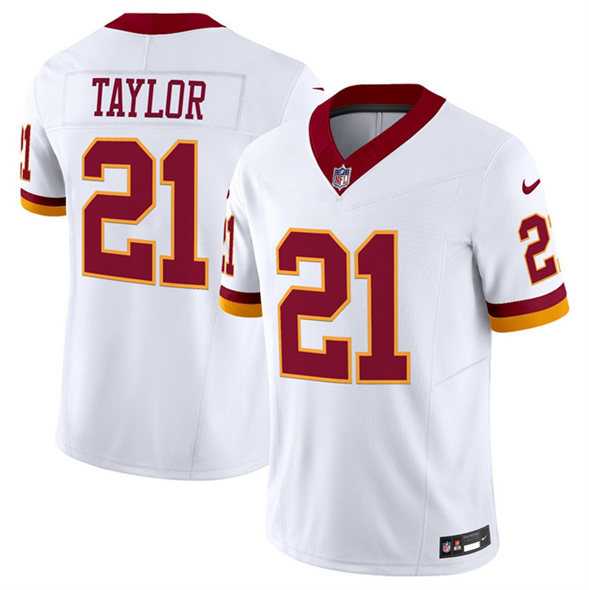 Men & Women & Youth Washington Commanders #21 Sean Taylor White 2025 F.U.S.E. Throwback Vapor Limited Stitched Jersey