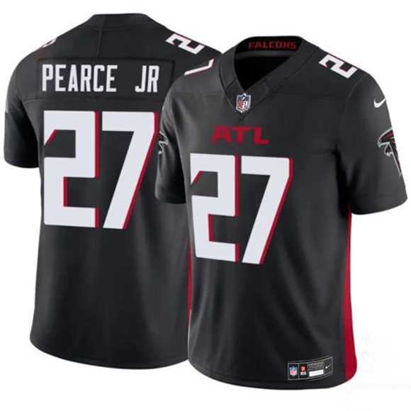 Men & Women & Youth Atlanta Falcons #27 James Pearce Jr Black 2025 Draft F.U.S.E. Vapor Untouchable Limited Stitched Jersey
