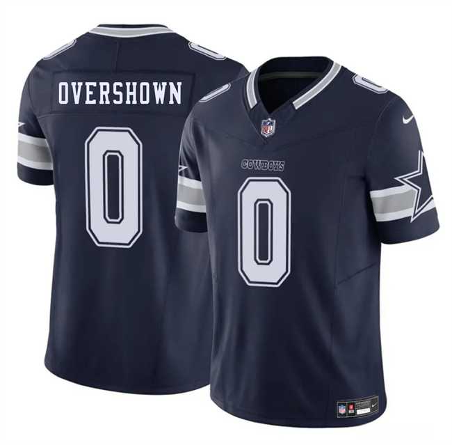 Men & Women & Youth Dallas Cowboys #0 DeMarvion Overshown Navy 2025 F.U.S.E. Draft Vapor Untouchable Limited Stitched Jersey