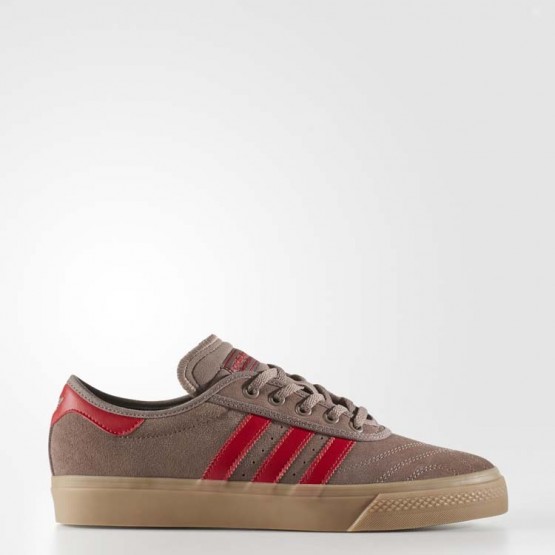 Mens Brown Adidas Originals Adiease Premiere Adv Shoes 104MUAKV