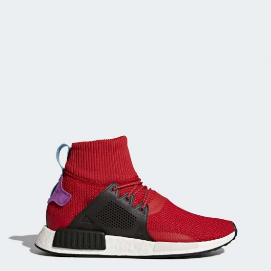 Mens Scarlet/Core Black/Shock Purple Adidas Originals Nmd_xr1 Winter Shoes 123KJNVG