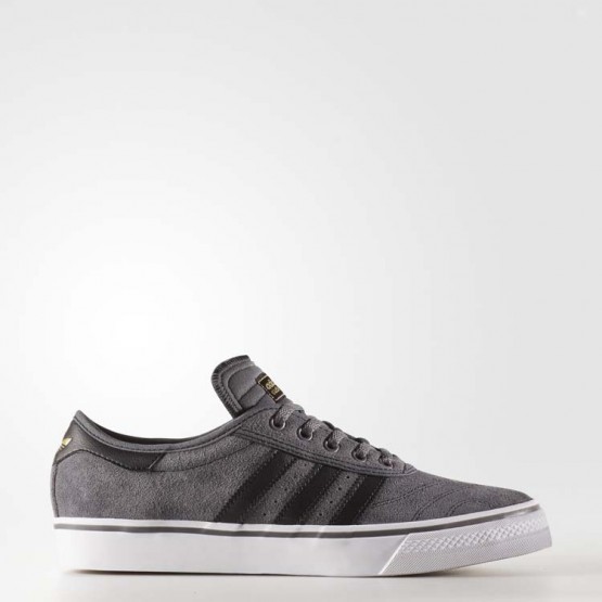 Mens Grey/Black/White Adidas Originals Adiease Premiere Shoes 136QTHPC