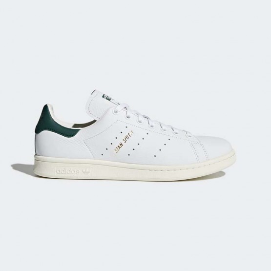 Mens White/Collegiate Green Adidas Originals Stan Smith Shoes 185EIBPY