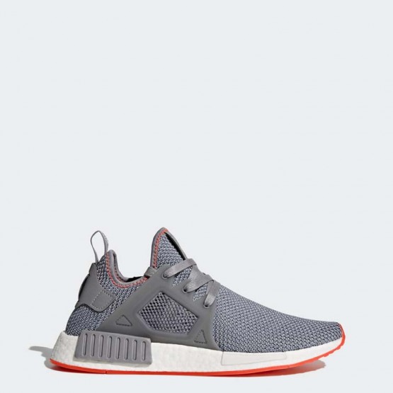 Mens Grey/Solar Red Adidas Originals Nmd_xr1 Shoes 191GRQSZ