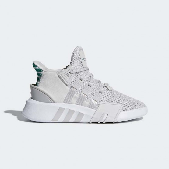 Kids Grey Adidas Originals Eqt Basketball Adv Shoes 262WBDST