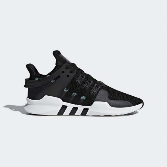 Mens Core Black/White Adidas Originals Eqt Support Adv Shoes 338JLWBN