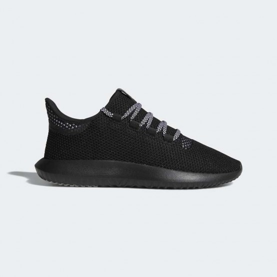Mens Core Black/White Adidas Originals Tubular Shadow Shoes 539VKFAE
