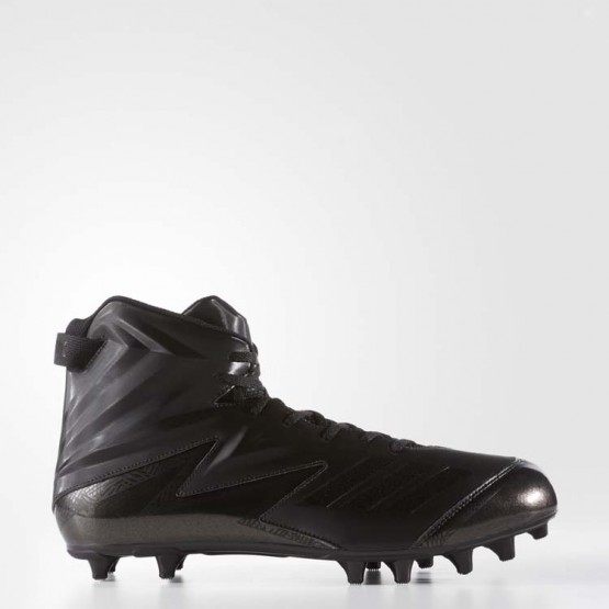 Mens Core Black/Black Adidas Freak High Wide Cleats Football Cleats 601SOQIZ