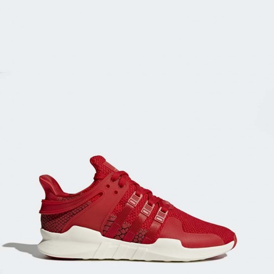 Mens Scarlet/Off White Adidas Originals Eqt Support Adv Shoes 655VYZOE