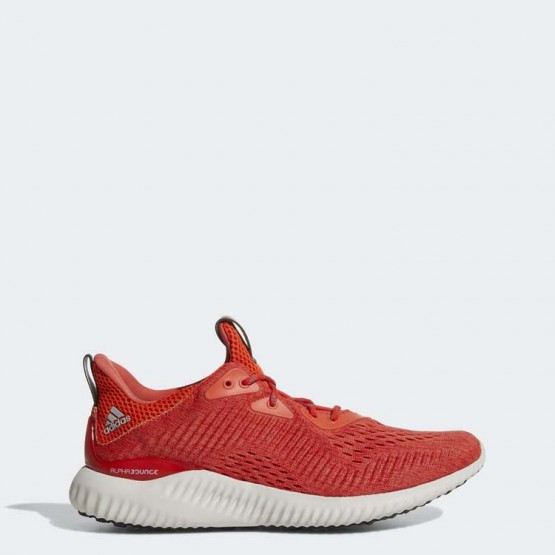 Mens Blaze Orange/Light Scarlet/Utility Black Adidas Alphabounce Em Running Shoes 689MSHOZ