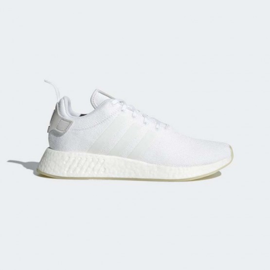 Mens White Adidas Originals Nmd_r2 Shoes 738HTVWZ