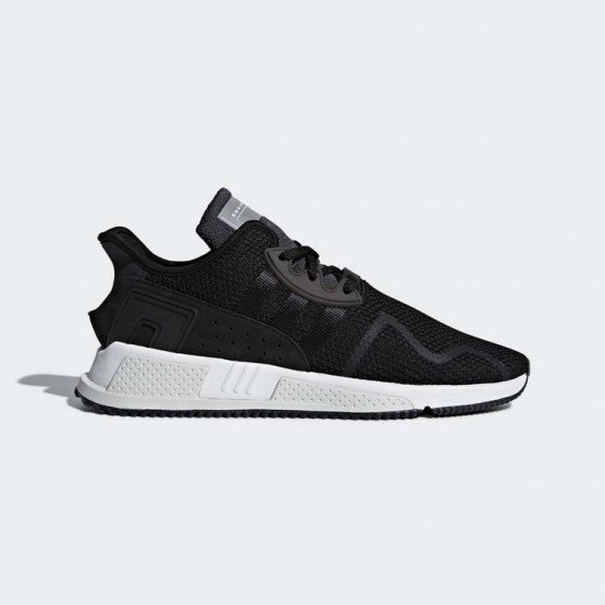 Mens Core Black/White Adidas Originals Eqt Cushion Adv Shoes 774JEUOZ