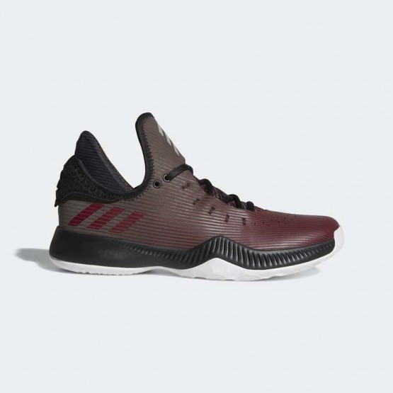 Mens Collegiate Burgundy/Core Black Adidas Pensole Harden B/E Basketball Shoes 785NPIYT