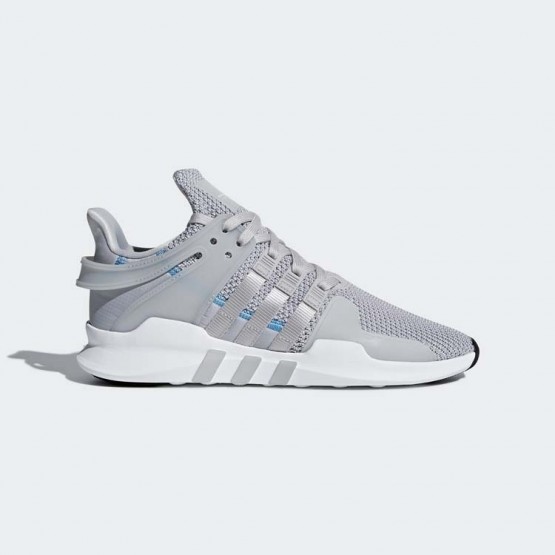 Mens Grey/White Adidas Originals Eqt Support Adv Shoes 792AVZDX