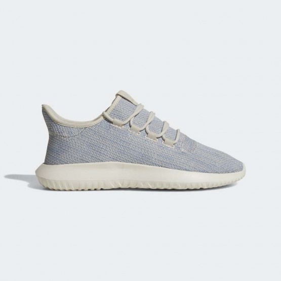 Mens Clear Brown/Chalk White Adidas Originals Tubular Shadow Shoes 809FWDZV