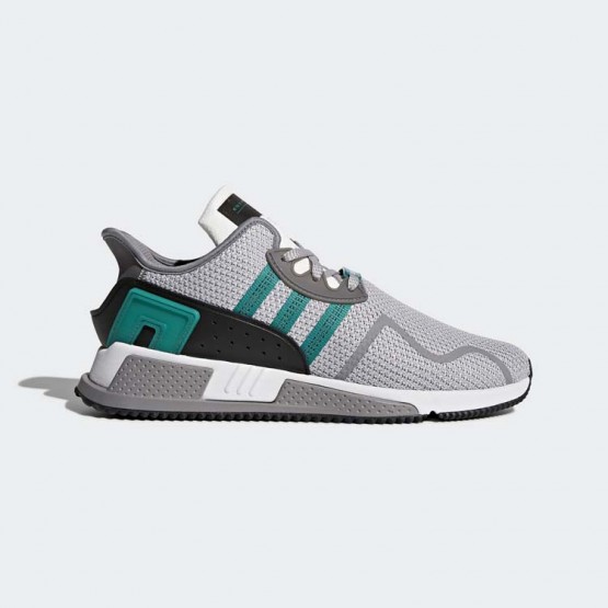 Mens Grey/Sub Green/White Adidas Originals Eqt Cushion Adv Shoes 911YTGQI