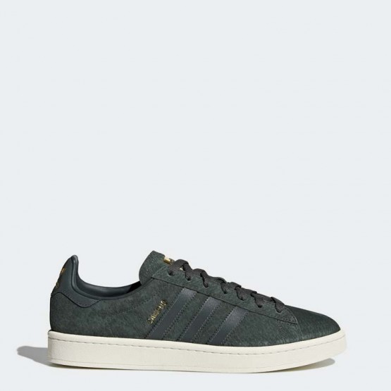 Mens Utility Ivy/Reflective/Gold Metallic Adidas Originals Campus Shoes 967HYWUR