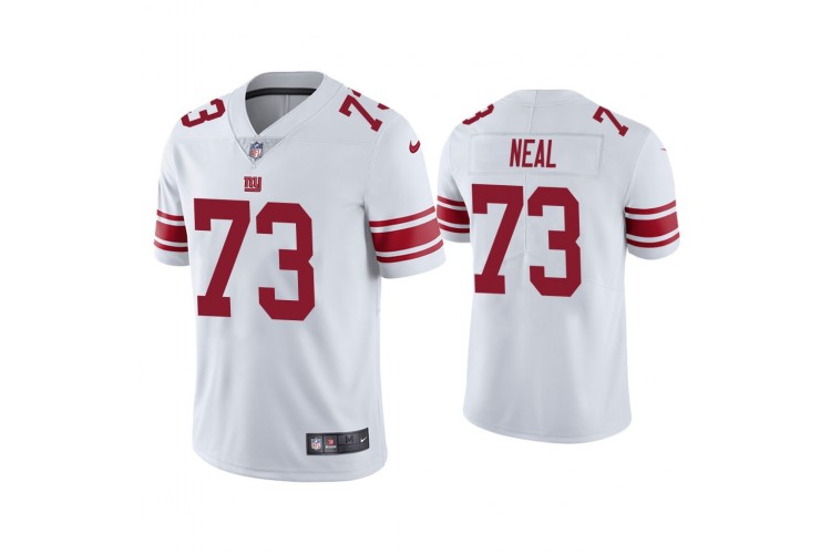 New York Giants #73 Evan Neal White Vapor Limited 2022 NFL Draft Jersey