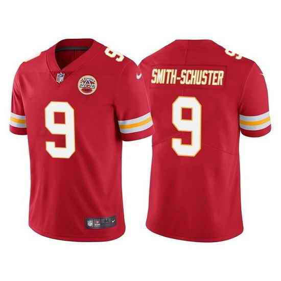 Men Kansas City Chiefs #9 JuJu Smith Schuster Vapor Untouchable Red Limited Stitched Football Jersey