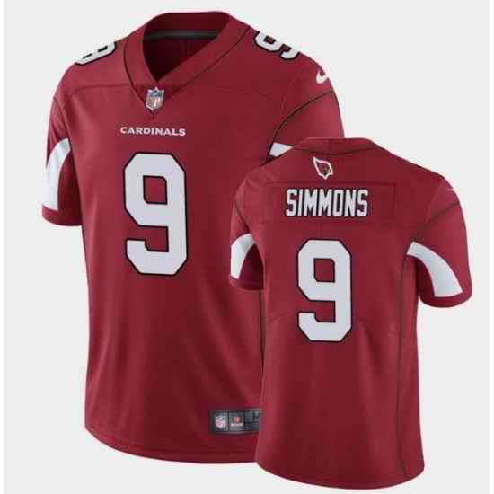 Men Arizona Cardinals #9 Isaiah Simmons Red Vapor Untouchable Limited Stitched Jersey