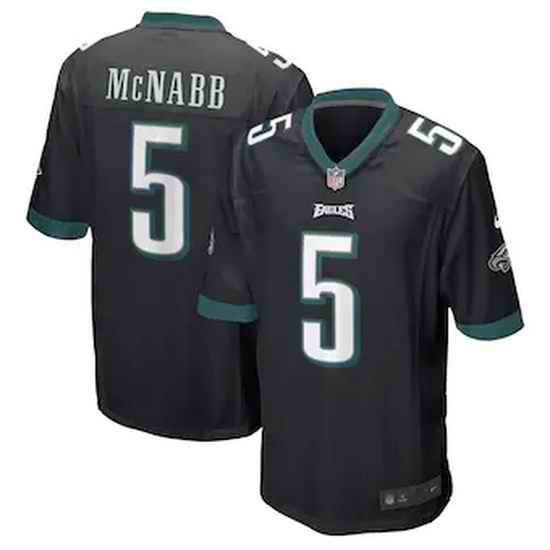 Men Philadelphia Eagles #5 Donovan McNabb Black Vapor Untouchable Limited Jersey