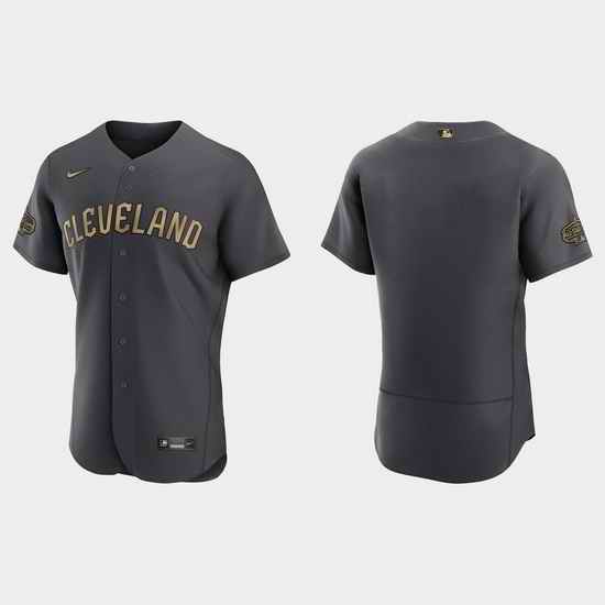 Men Guardians 2022 Mlb All Star Game Authentic Charcoal Jersey