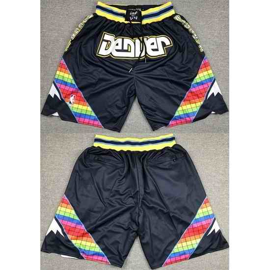 Denver Nuggets Basketball Shorts 017->nba shorts->NBA Jersey