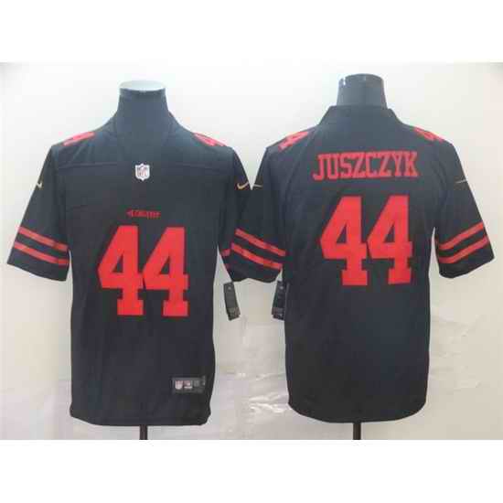Youth San Francisco 49ers Kyle Juszczyk #44 Black Stitched NFL Vapor Untouchable Limited Jersey