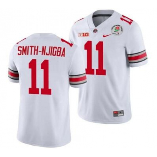 Ohio State Buckeyes Smith-NJIGBA Game White Men'S Jersey->ohio state buckeyes->NCAA Jersey