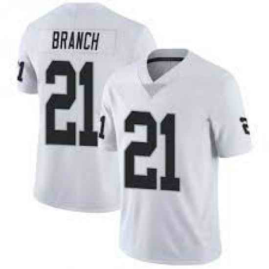 Men Las Vegas Raiders #21 Cliff Branch White vapor Limited Jerse
