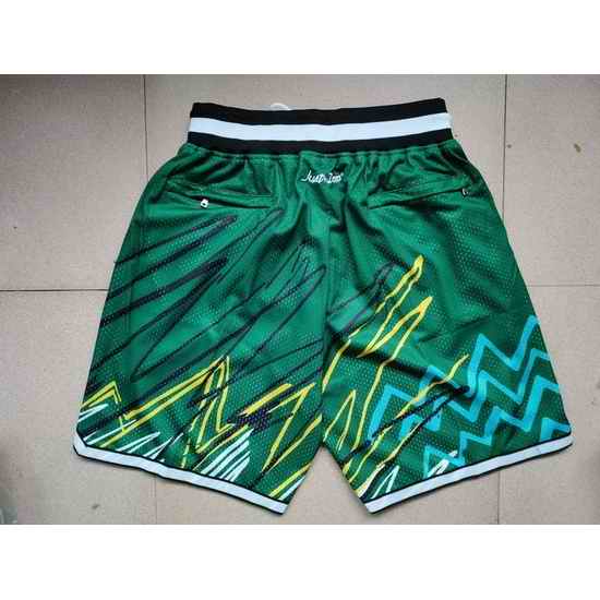 Seattle SuperSonics Basketball Shorts 006->nba shorts->NBA Jersey