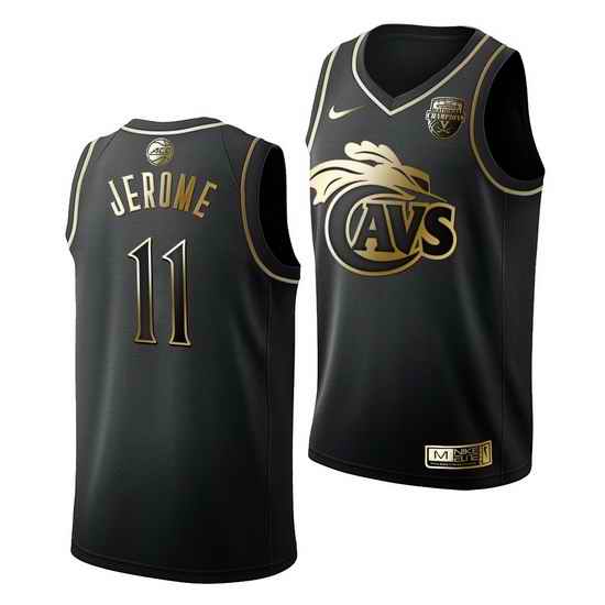 Virginia Cavaliers Ty Jerome Black 2019 Golden Edition Men'S Jersey->virginia cavaliers->NCAA Jersey