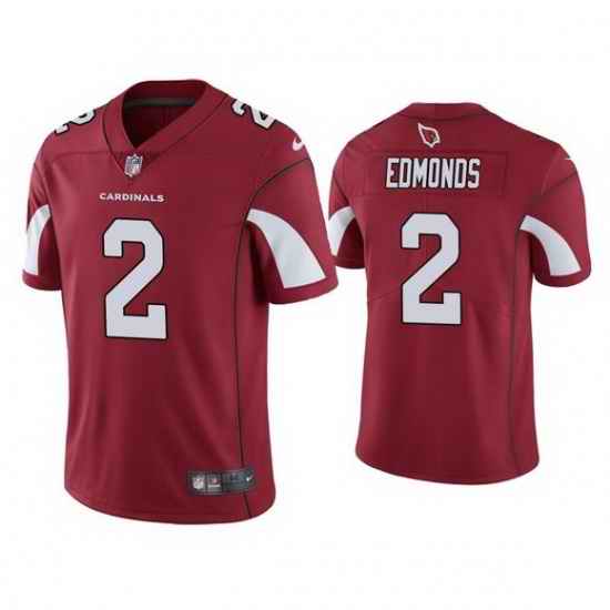 Men Arizona Cardinals #2 Chase Edmonds Red Vapor Untouchable Limited Stitched Jersey