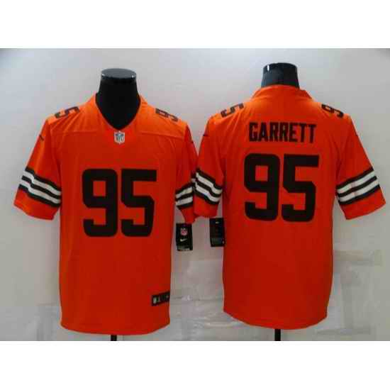 Men Women Youth Cleveland Browns Orange 2021 Inverted Legend Custom Jersey->ohio state buckeyes->NCAA Jersey