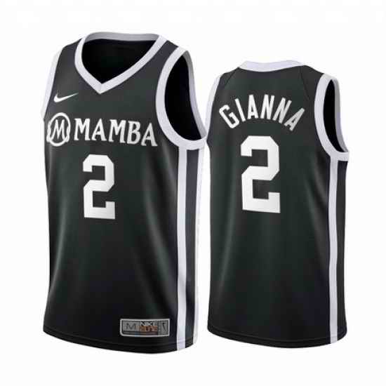 Women Memorial #2 Gianna Bryant Forever Mamba Jersey Black->women nba jersey->Women Jersey