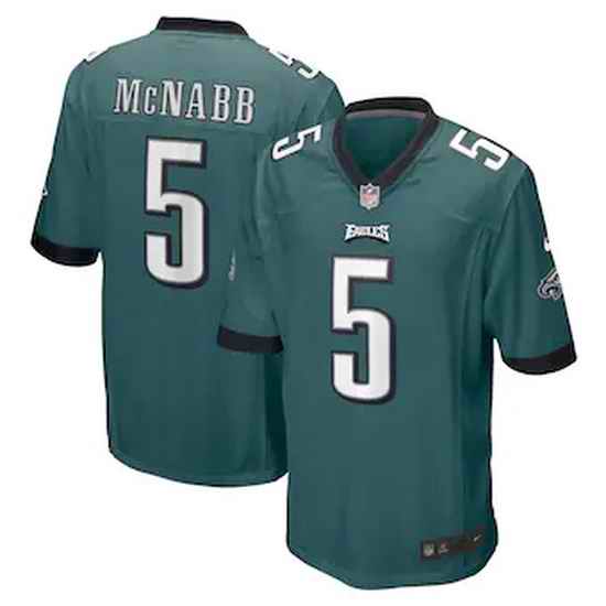 Men Philadelphia Eagles #5 Donovan McNabb Green Vapor Untouchable Limited Jersey