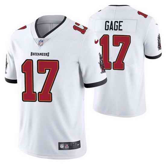 Men Tampa Bay Buccaneers #17 Russell Gage White Vapor Untouchable Limited Stitched jersey