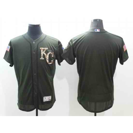 Men Kansas City Royals Blank Green Camo Elite 2022 MLB Jersey->kansas city royals->MLB Jersey