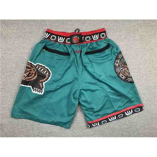 Memphis Grizzlies Basketball Shorts 002->nba shorts->NBA Jersey