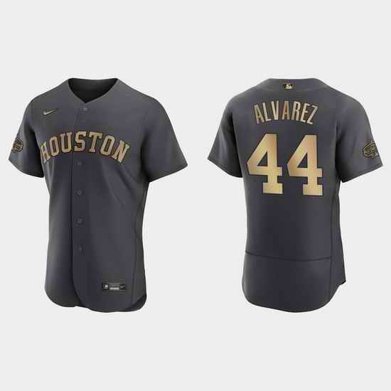 Men Yordan Alvarez Houston Astros 2022 Mlb All Star Game Authentic Charcoal Jersey->dallas cowboys->NFL Jersey