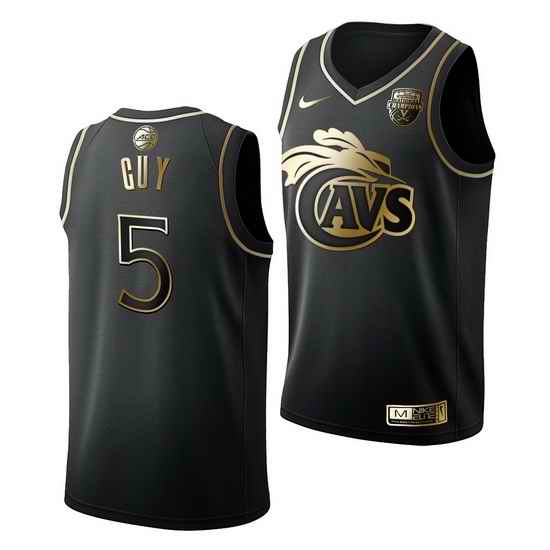 Virginia Cavaliers Kyle Guy Black 2019 Golden Edition Men'S Jersey->virginia cavaliers->NCAA Jersey