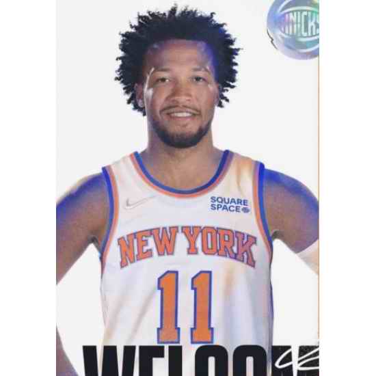 Men Nike New York Knicks Jalen Brunson White 75th anniversary Home Stitched NBA jersey->indiana pacers->NBA Jersey