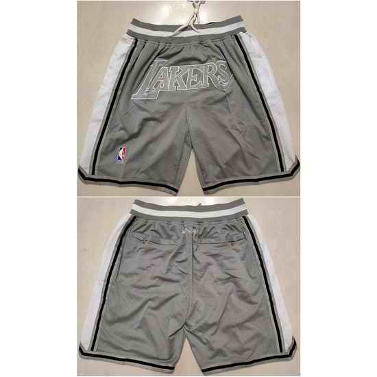 Los Angeles Lakers Basketball Shorts 032